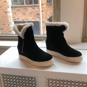 black steve madden booties sz 7